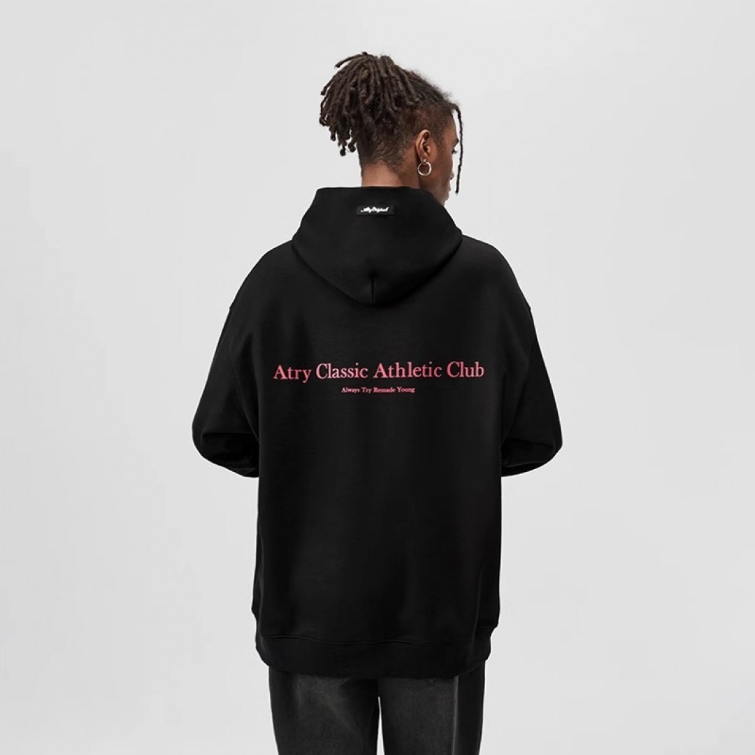 Hoodie with Hood Toggles